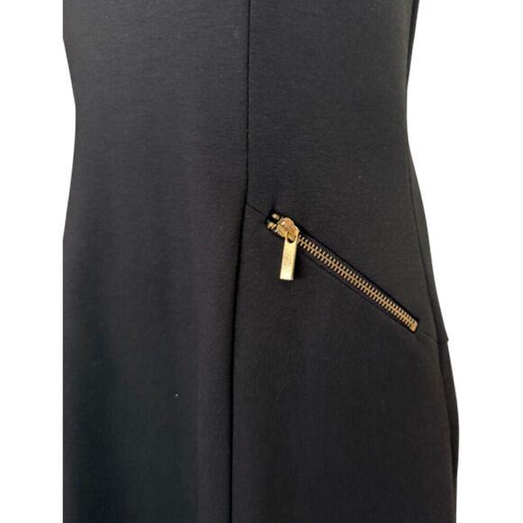 Sharagano Black Fit & Flare Sleeveless Dress Aize 8 - Picture 5 of 11